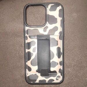 Wallis Black and Cream Phone Case